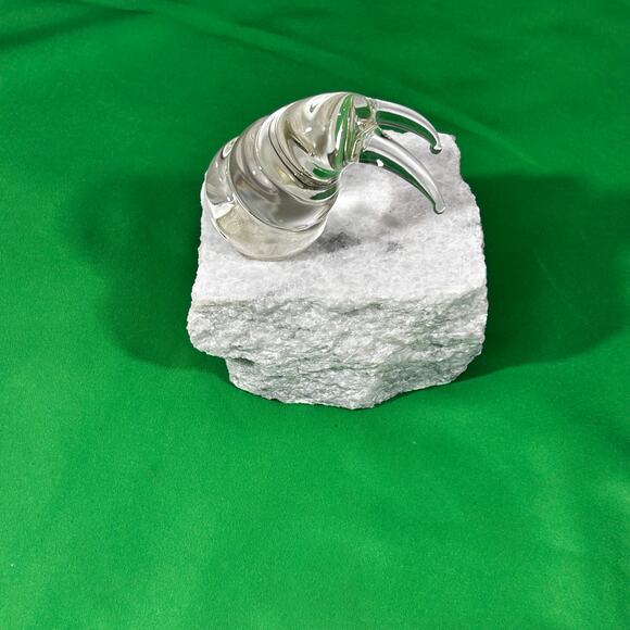 Walrus Figurine Glass "Tusks" Limited Edition #28 Handmade Chodirker & Price - Picture 4 of 9